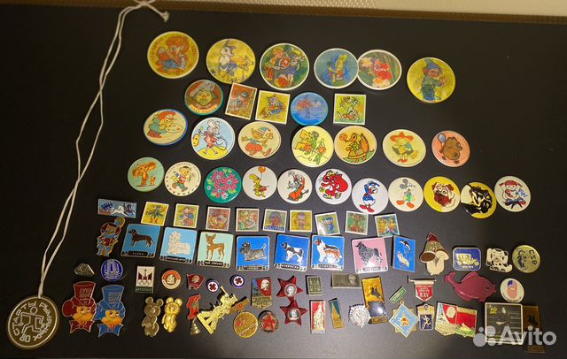 Значки СССР, разные, переливные, октябрятские