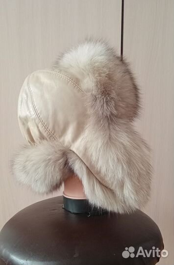 Шапка ушанка женская
