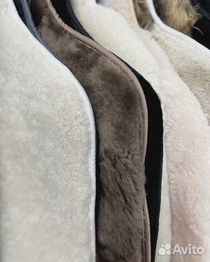 Накидки на сиденья меховые
