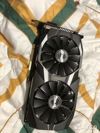 Видеокарта asus rx580 4gb dual