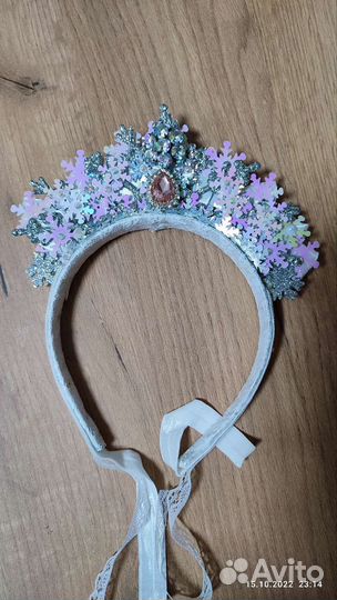 Ободок Снежинка