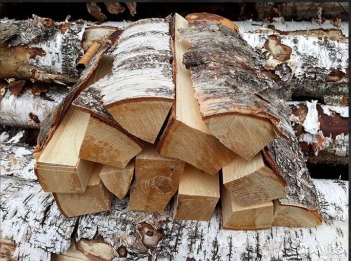 Дрова березовые колотые