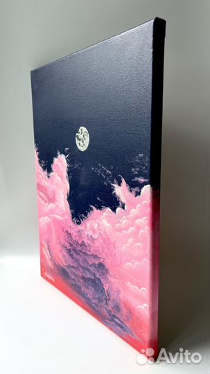 Картина акрилом на холсте