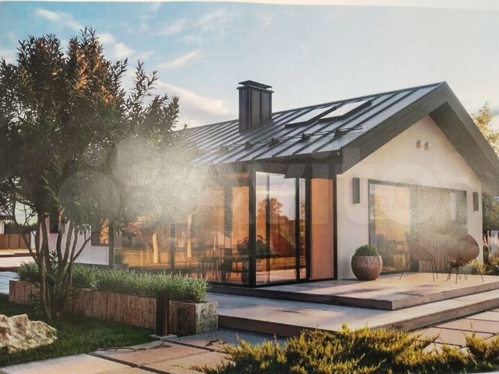 Дом 52 м² на участке 6 сот.