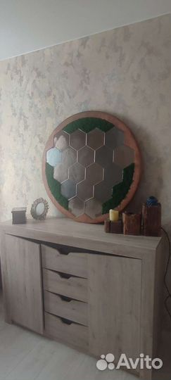 Дизайнерское зеркало настенное, интерьерное