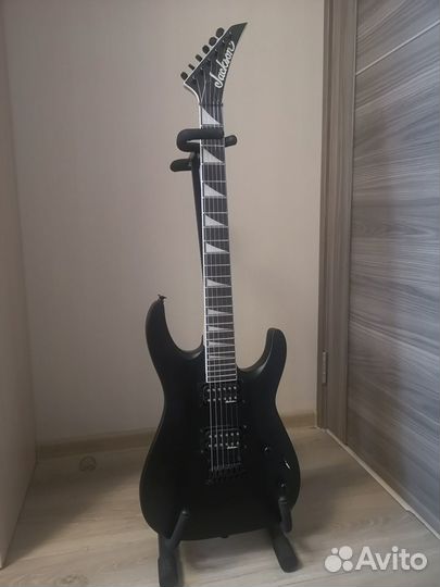 Электрогитара jackson JS22 Dinky DK Satin Black