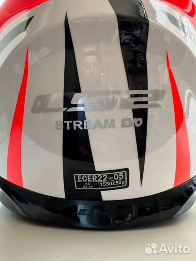 Шлем детский LS2 Stream Evo XS: 53-54