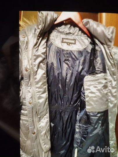 Пуховик зимний женский 46