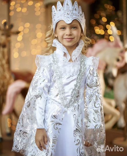 Платье снежная королева 116