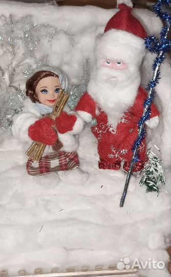 Новогодняя поделка в садик и школу