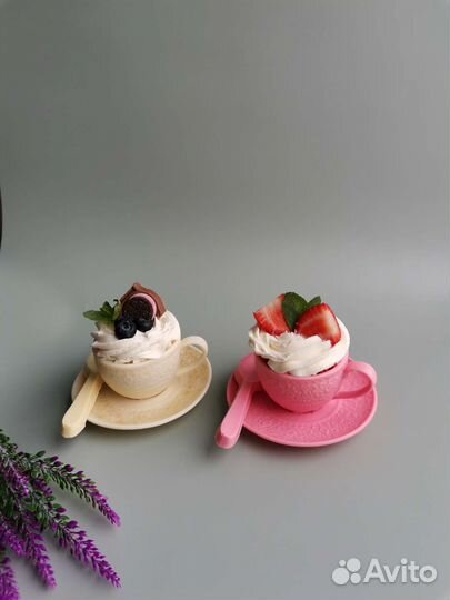 Мини торт шоколадной чашке подарок учителю