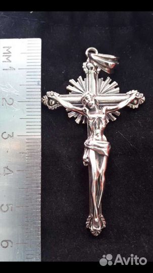 Серебряный крест 925 пробы