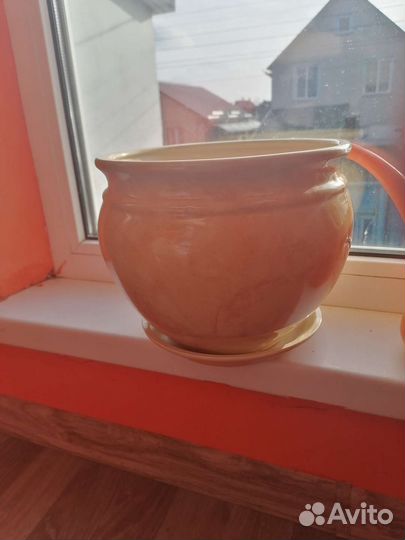 Горшок для цветов керамика большой