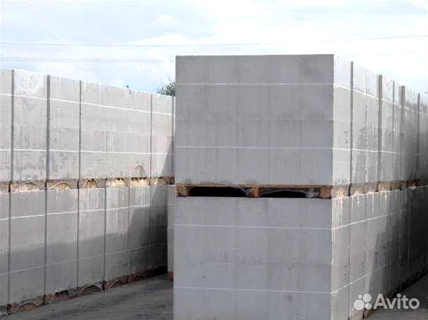 Газоблок 125х250х600