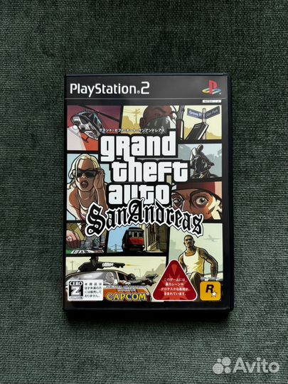Grand Theft Auto San Andreas PS2