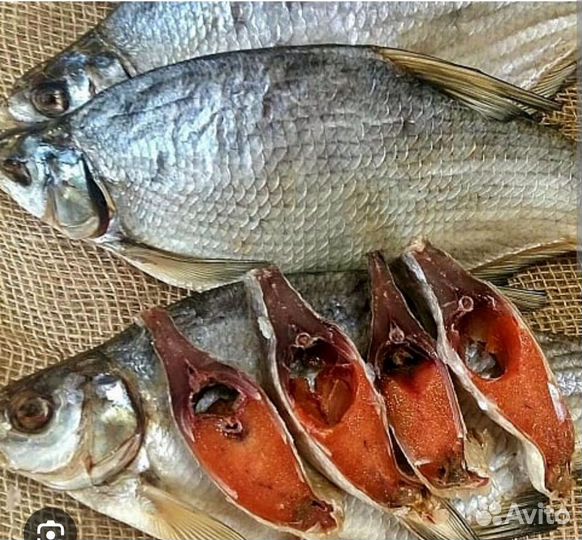 Лещ, Рыбец, Кутум, Тарашка Вяленые