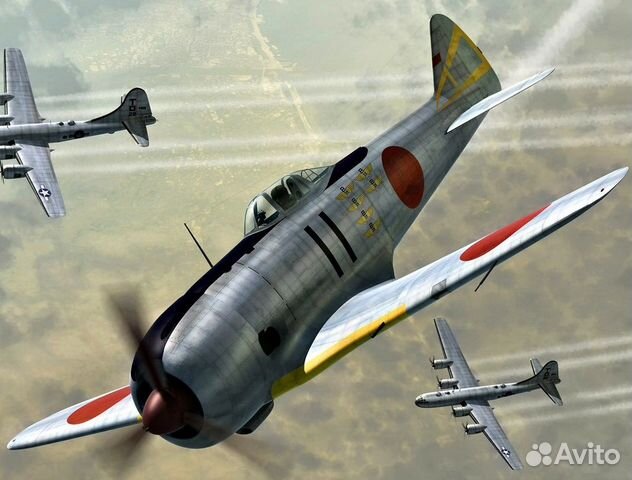 Истребитель Ки-44 1/72