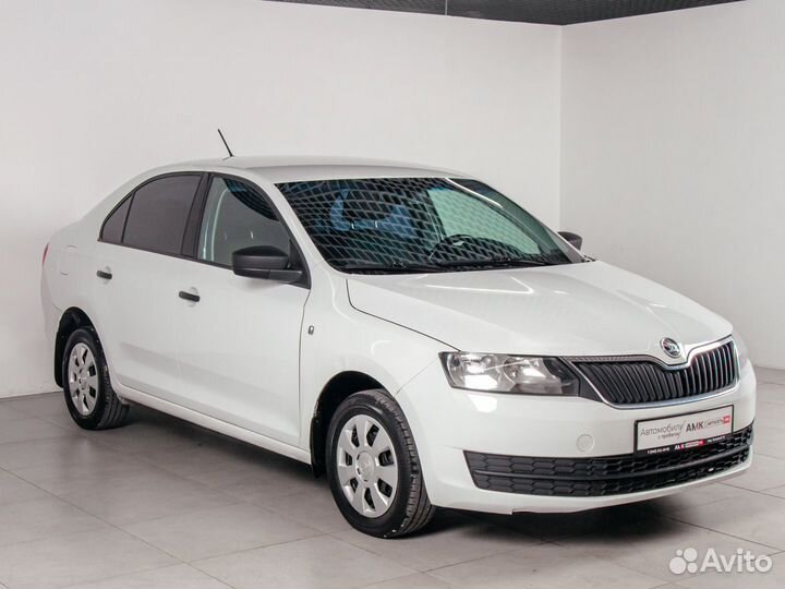 Skoda Rapid 1.6 МТ, 2017, 124 890 км