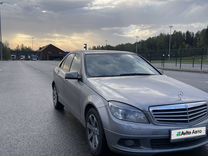 Mercedes-Benz C-класс 1.8 AT, 2008, битый, 250 000 км, с пробегом, цена 490 000 руб.