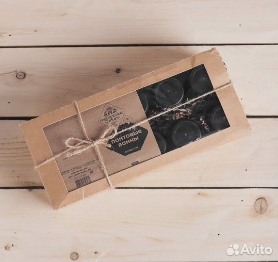 Набор пантовых ванн из Горного Алтая