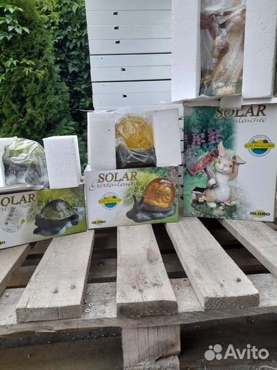 Светильники садовые на солнечных батареях