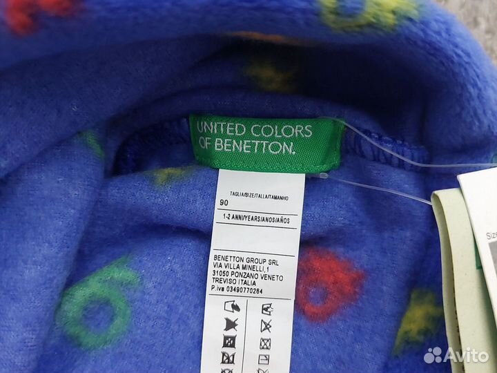 Детская шапка benetton