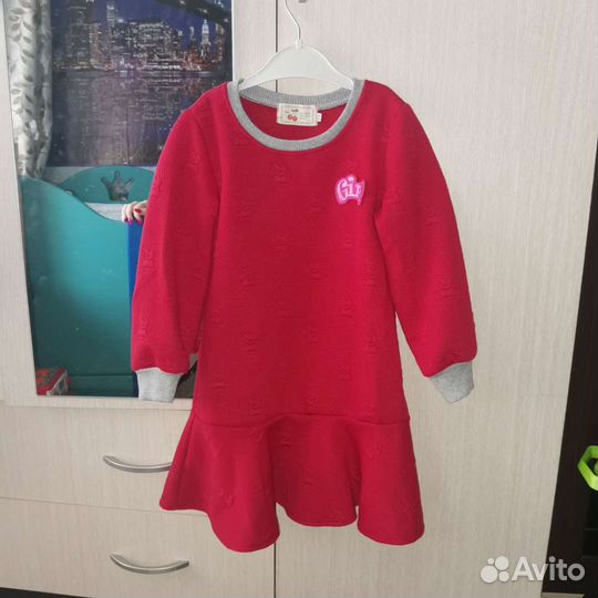 Платье на девочку 4-5 лет