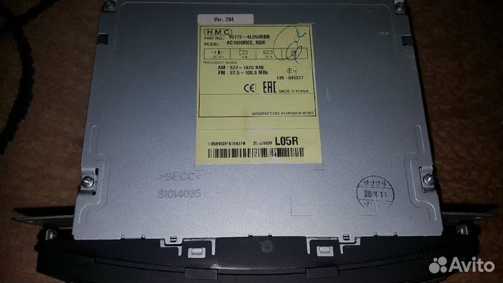 Продам штатную магнитолу на Солярис