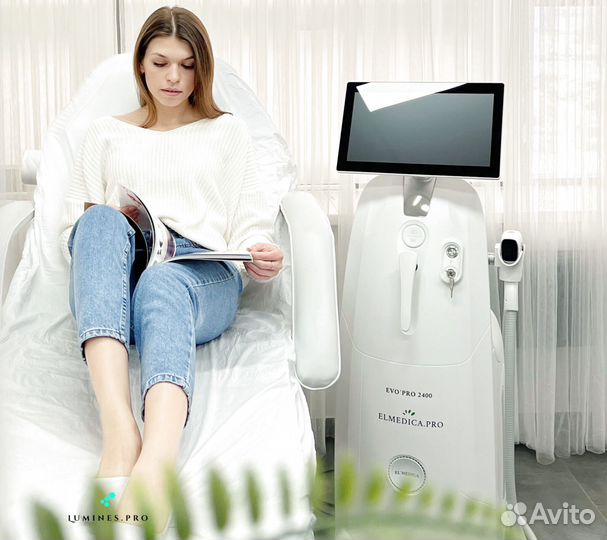 Диодный лазер для эпиляции Лю’минес Макс’Ван 1200W