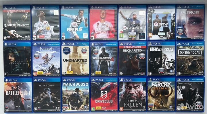 Игры для Sony Playstation диски PS4/PS5