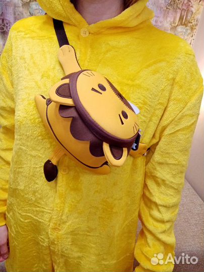 Брендовая детская сумочка на пояс Nohoo