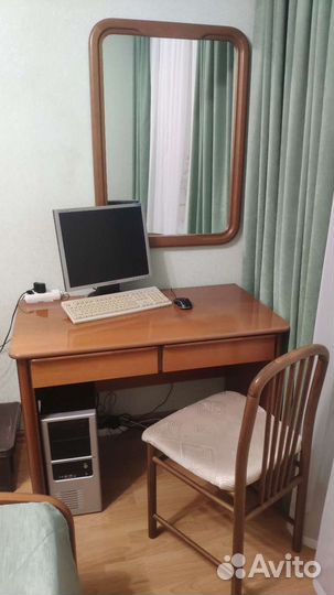 Спальный гарнитур/стол зеркало италия массив