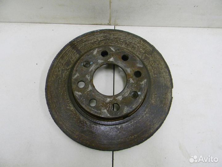 Диск тормозной передний вентилируемый Aveo (T200)