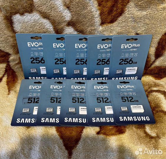 Карта памяти MicroSD Samsung 256 Gb