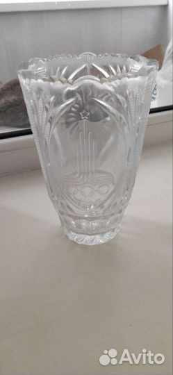 Ваза хрустальная СССР