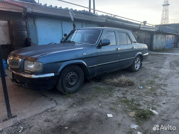 ГАЗ 3110 Волга 2.3 МТ, 2002, битый, 169 617 км