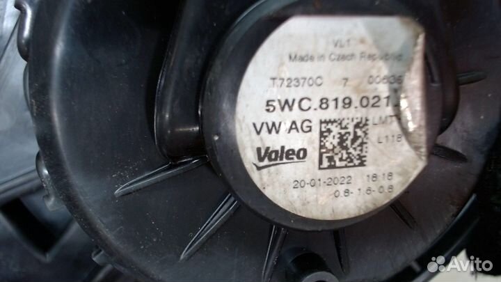 Двигатель отопителя Volkswagen Tiguan 2020, 2022