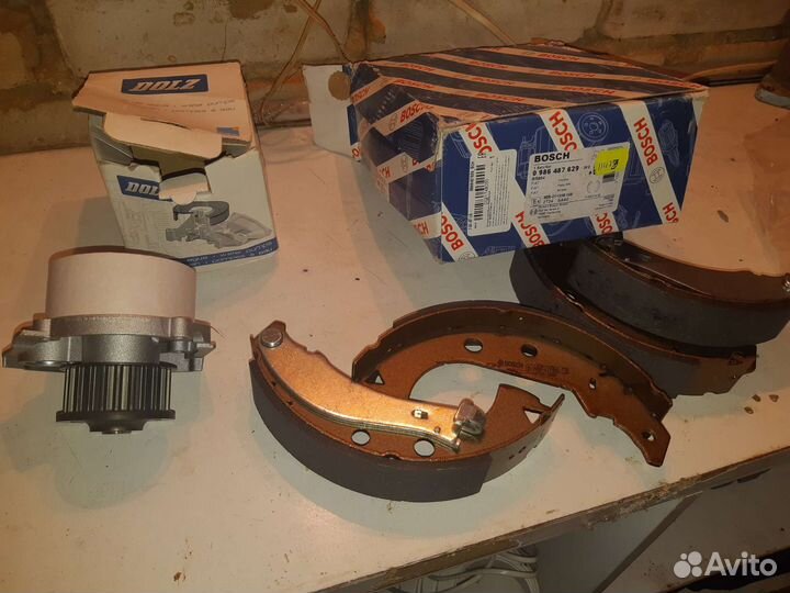 Тормозные колодки fiat albea