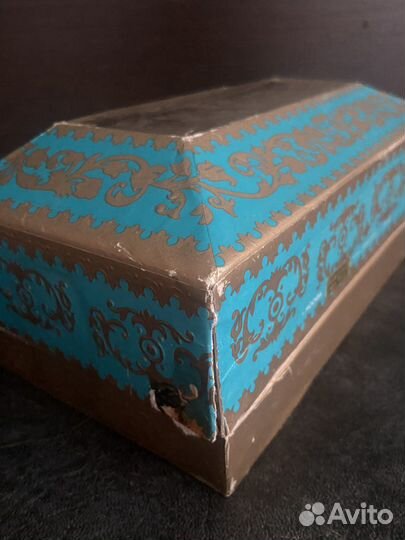 Голубой ларец флакон