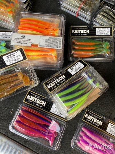 Keitech easy shiner swing impact резина приманки