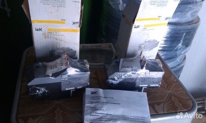 Тепловые реле рти