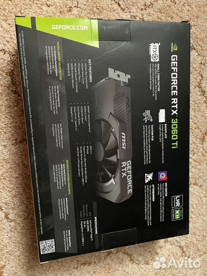 Видеокарта rtx 3060ti