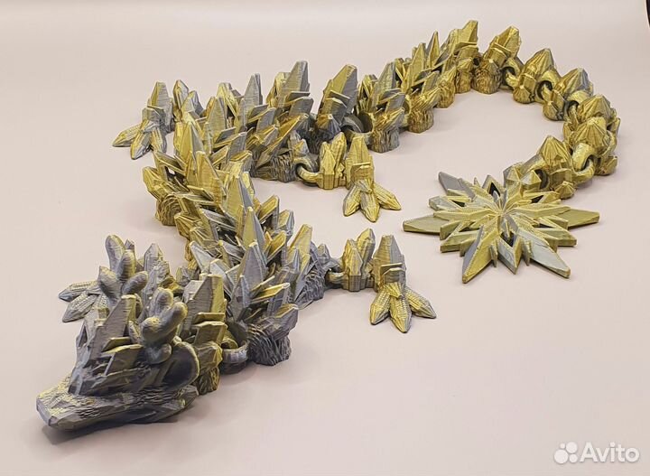 Дракон снежный большой