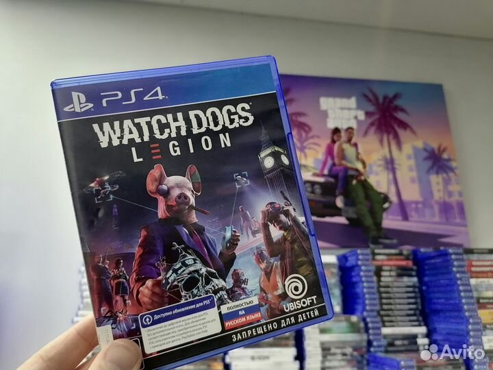 Watch dogs Legion PS4, PS5 (б/у)