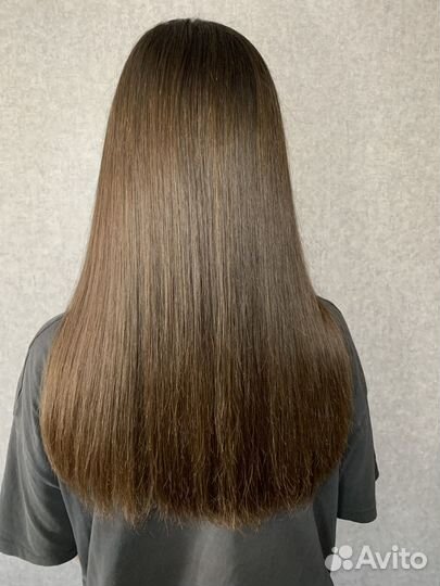 Кератиновое выпрямление