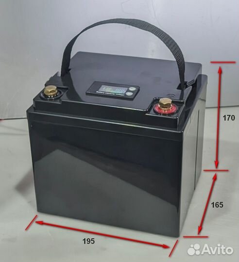 Акб LiFePo4 12В (50Ач)
