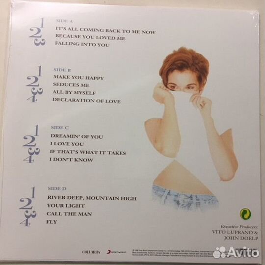 Виниловая пластинка Sony Celine Dion Falling Into