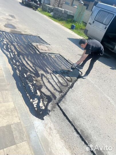 Укладка асфальта
