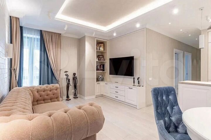 3-к. квартира, 90 м², 9/12 эт.