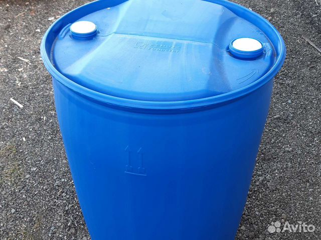 Пищевая пластиковая бочка 227 литров